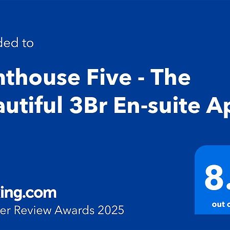 Penthouse Five - The Beautiful 3Br En-Suite Apt Mombasa Eksteriør billede