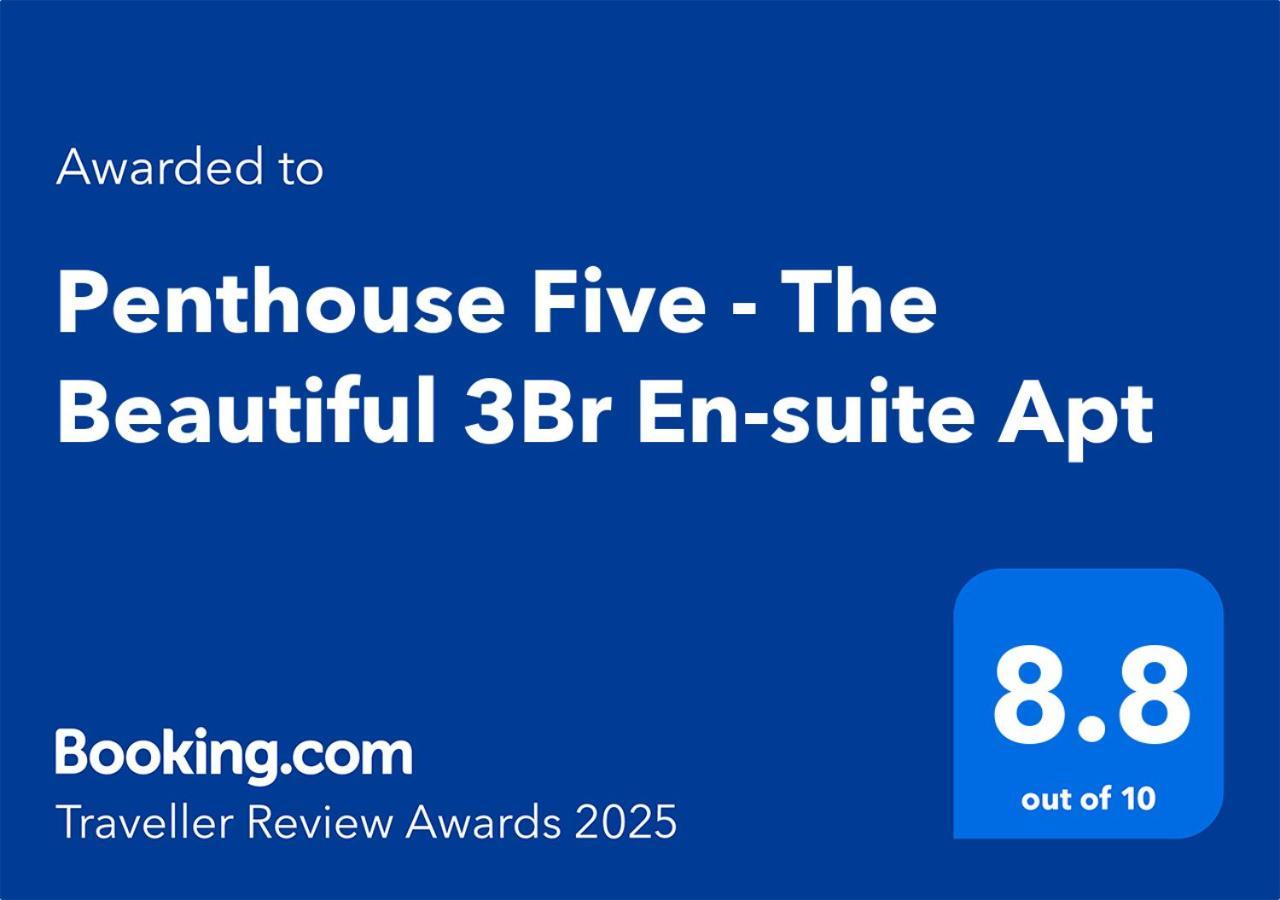 Penthouse Five - The Beautiful 3Br En-Suite Apt Mombasa Eksteriør billede